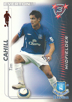 Tim Cahill Everton 2005/06 Shoot Out #137